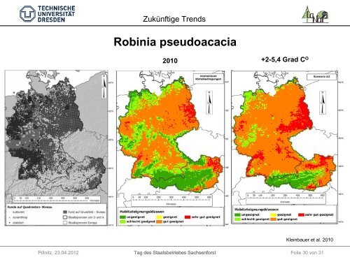 Neobiota in Sachsen - Vorkommen und Ausbreitungspotenzial