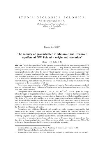 PDF - Full-text Article - SGP Home Page - Polska Akademia Nauk
