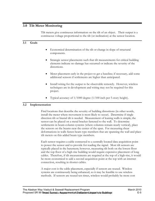 SR99 Bored Tunnel-Assessment of Settlement Impacts ... - SCATnow