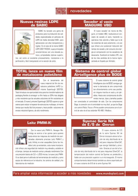 Descargar MundoPlast 33 en PDF