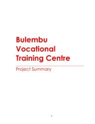 Bulembu Vocational Training Centre - sahee foundation