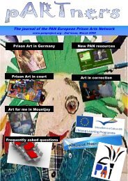 The journal of the PAN European Prison Arts Network - EPEA