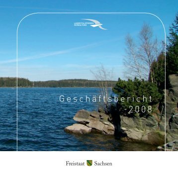 Geschäftsbericht 2008 - Sächsisches Staatsministerium für Umwelt ...