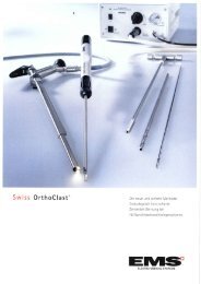 Swiss OrthoClast ® Broschüre (FA-128/DE) - Electro Medical Systems