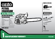 PETROL CHAINSAW