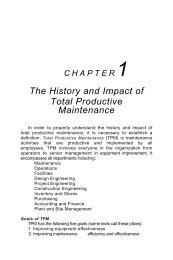 Chapter 1 The History and Impact of Total Productive Maintenance