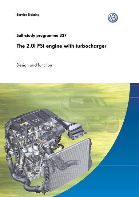SSP337 The 2.0l FSI engine with turbocharger - VolksPage.Net