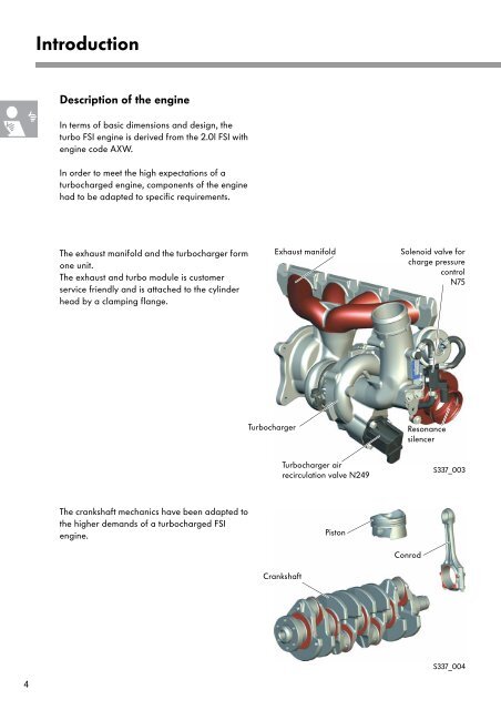 SSP337 The 2.0l FSI engine with turbocharger - VolksPage.Net