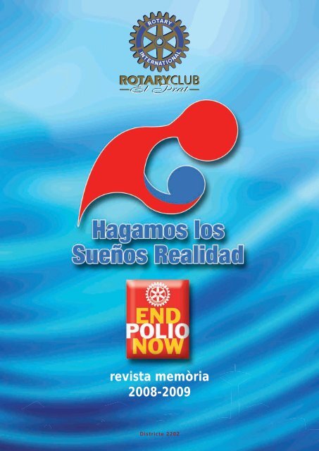 revista memÃ²ria 2008-2009 - Rotary Club El Prat de Llobregat