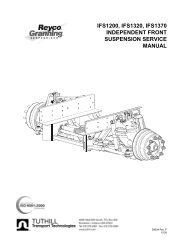 Section 6 Repair - Spartan Chassis