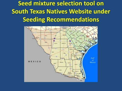 Native Seeding Techniques for South Texas - Caesar Kleberg ...