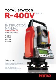 TOTAL STATION InstructIon manual