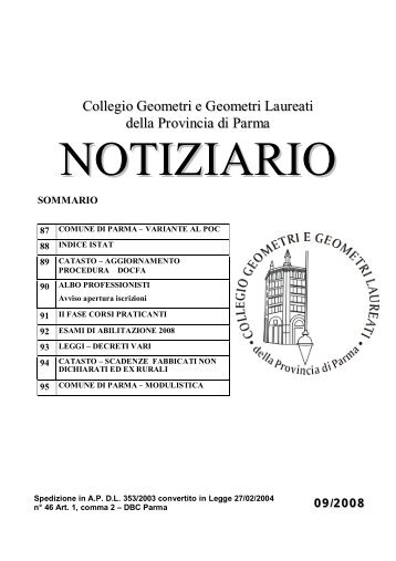 aprire il documento in una finestra indipendente - Collegio dei ...