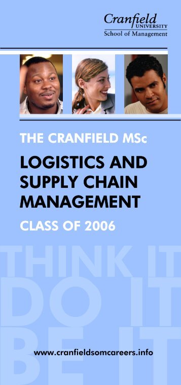 Logistics and Supply Chain Management Yearbook 2006