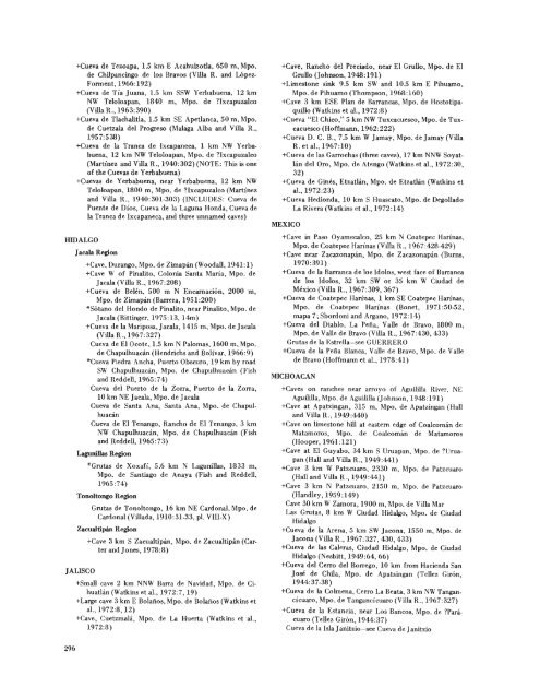 searchable PDF - Association for Mexican Cave Studies