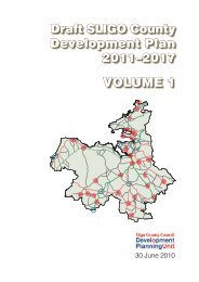 VOLUME 1 - Sligo County Council