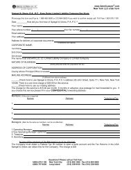 New York Limited Liability Company Order Form - AmeriLawyer.com