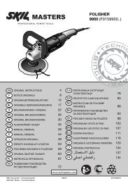 POLISHER 9950 (F0159950..) - Skil Masters