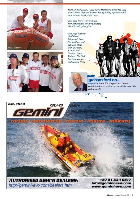 Australian Lifeguard magazine - Surf Life Saving Australia