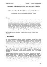 Assessment of Digital Fabrication in Architectural Teaching