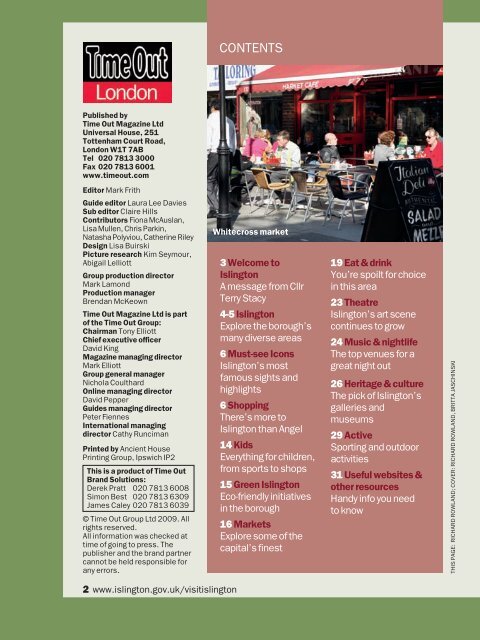 Time Out's guide to Islington - Islington Council