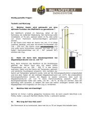 Schnitt des Walltherm - Sollignum