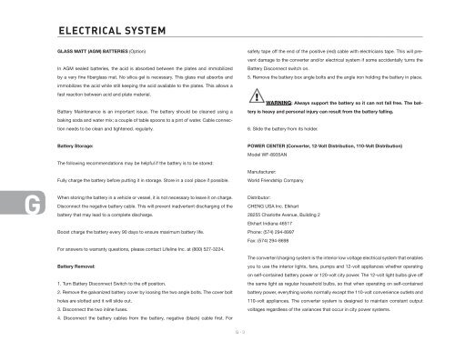 AIRSTREAM OWNERS MANUAL