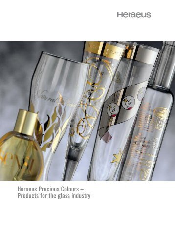 Heraeus Precious Colours â Products for the glass industry