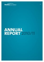Annual Report 2010-11 - Housing New Zealand