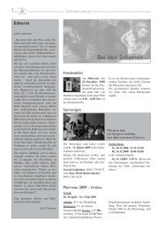 Ausgabe Nr. 25, Advent 2008 - Schottenpfarre