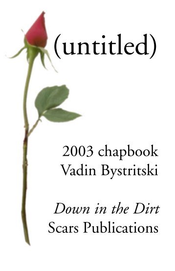 Down in the Dirt - Scars Publications