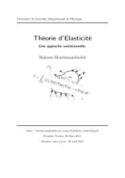 Théorie d'Elasticité - Bahram HOUCHMANDZADEH