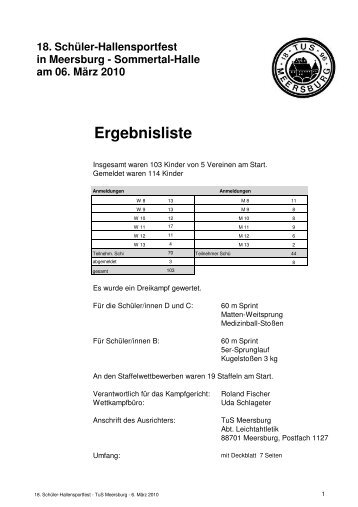 Ergebnisliste