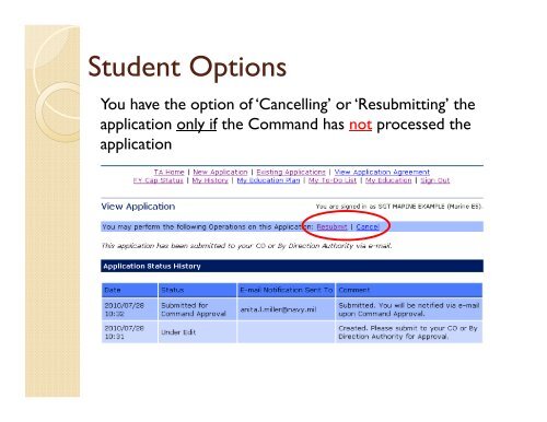 WebTA User's Guide - MCCS New River