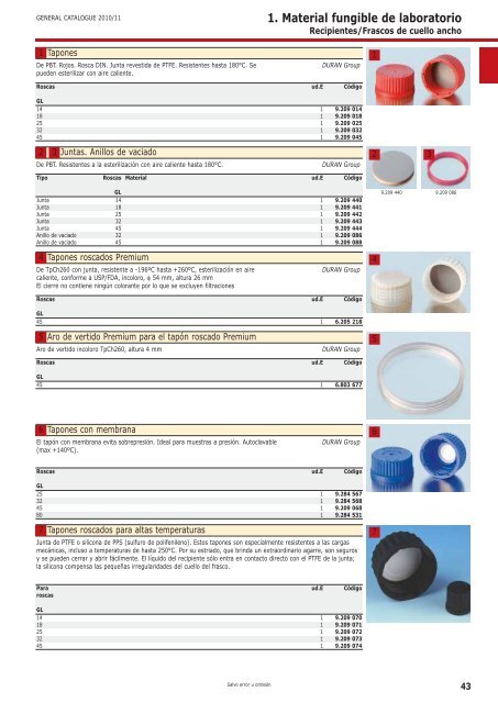 1. Material fungible de laboratorio