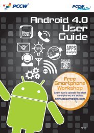 Download Android 4 0 User Guide PDF - PCCW Mobile