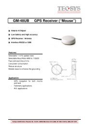 GM-48-UB_en_GPS Mouse-Receiver - TecSys GmbH