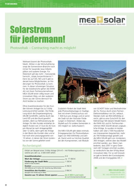 Energiekrise in Sicht - Sonnenzeitung