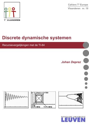 Cahier 19: Discrete dynamische systemen