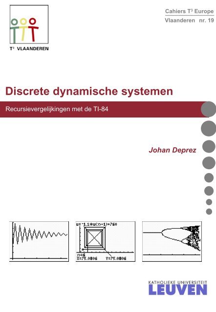 Cahier 19: Discrete dynamische systemen
