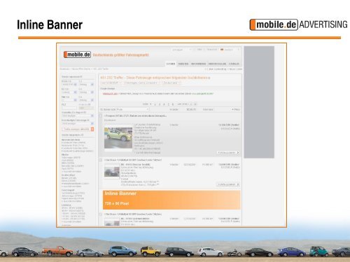 Inline Banner - mobile.de Advertising