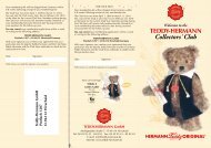 Collectors´ Club - Hermann Teddy Original