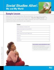 Social Studies Alive! Me and My World | Sample Chapter ... - TCI