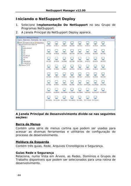 Manual COPYRIGHT (C) - NetSupport Limited