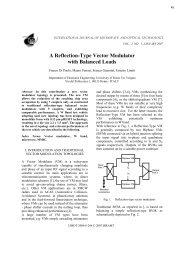 A Reflection-Type Vector Modulator with Balanced Loads - Ijmot.com