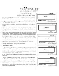 cover rock-it installation instructions - Almost Heaven Group