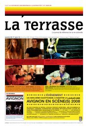Festivals - La Terrasse