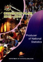 MALAYSIA: Strategic Plan Department of Statistics 2010-14 - Paris21