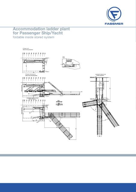 Accommodation ladder plant