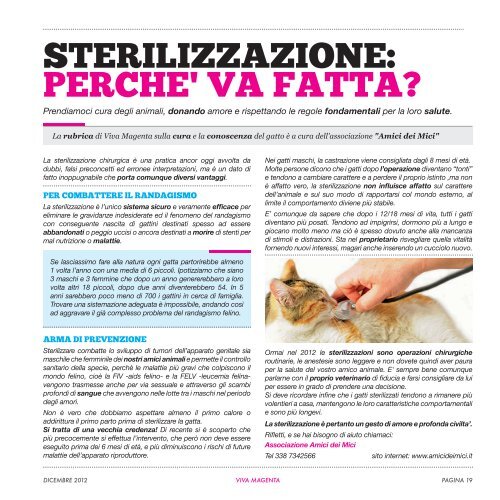 1 Comune di Magenta - Per Leggere